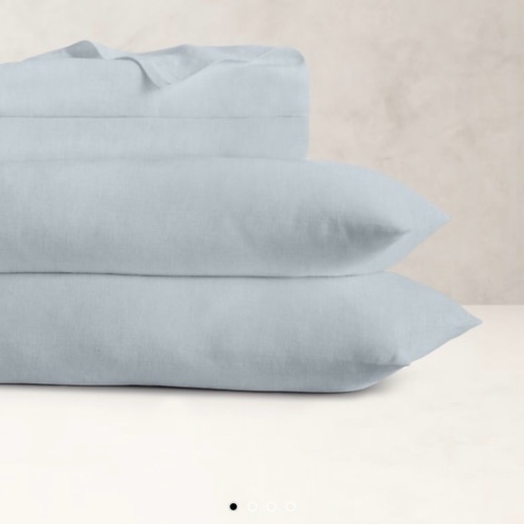 BR HOME 100% Linen Sheet Set - Picture 5 of 8